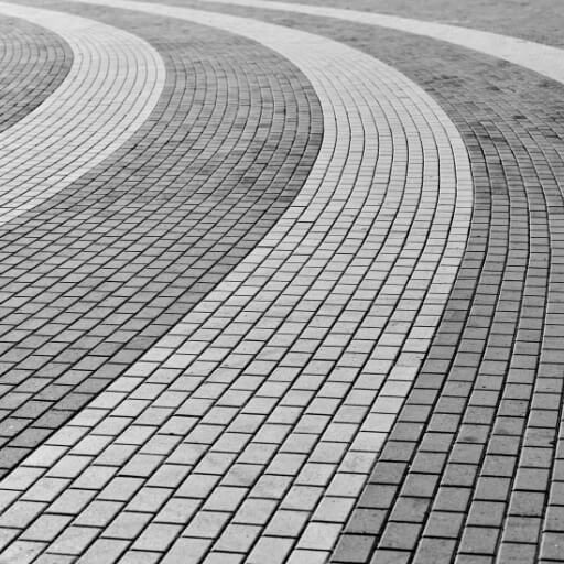 Parkoló térkövezés